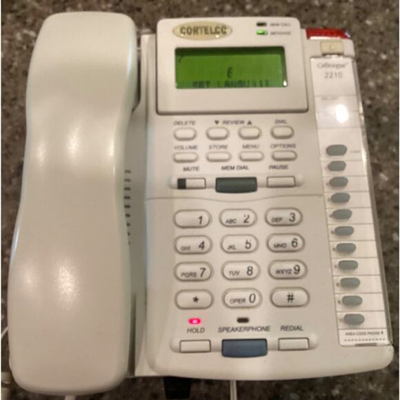 Cortelco Colleague 2210 Multi-feature Home Office Corded Telephone - Picture 1 of 9